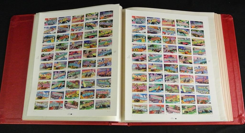 United States Sheets and Such Collection Face $330+: Very useful lot of primarily 32¢ and 34¢ mint sheets along with some other misc. sheets and some scrap postage as well. Loads of premium issues. Fresh and useful with a total face value of $330+