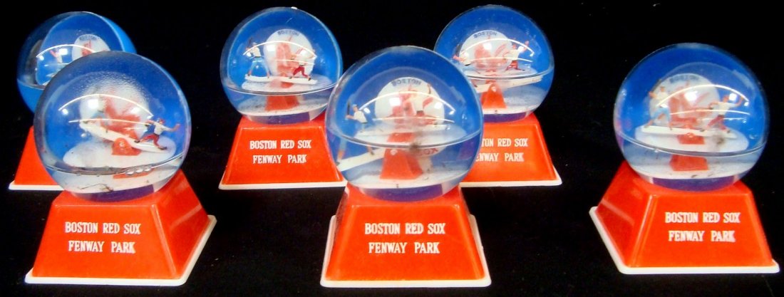 Lot of (6) Vintage Boston Red Sox Fenway Park Water (1 of 4)
