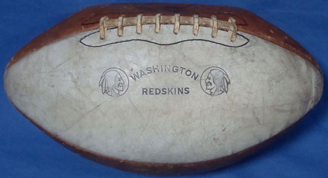 1967-68 Washington Redskins Multi-Signed Football (1 of 3)