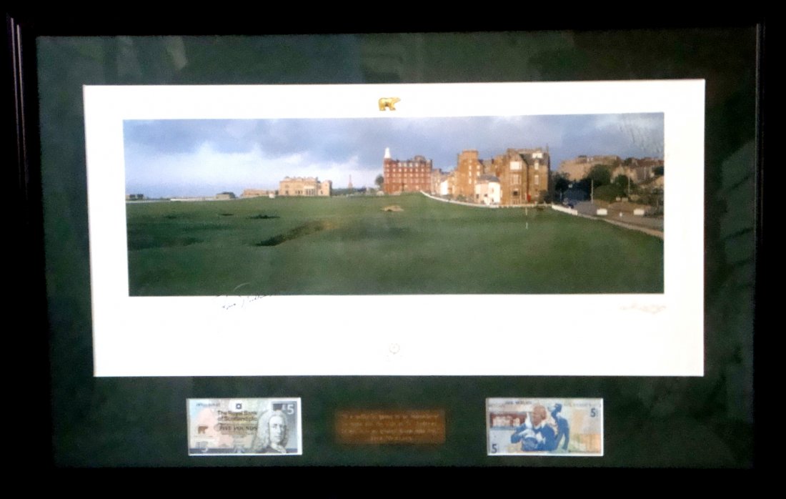 Jack Nicklaus "Jack's Farewell to the Open" Matted and (1 of 1)