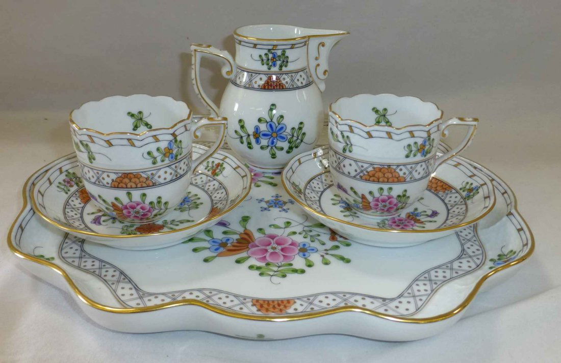 Herend Porcelain Hand Painted Tea Set (1 of 4)