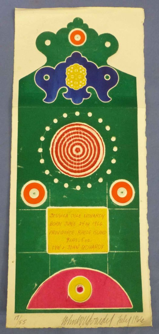 John Udvardy American b. 1936 (1 of 2)