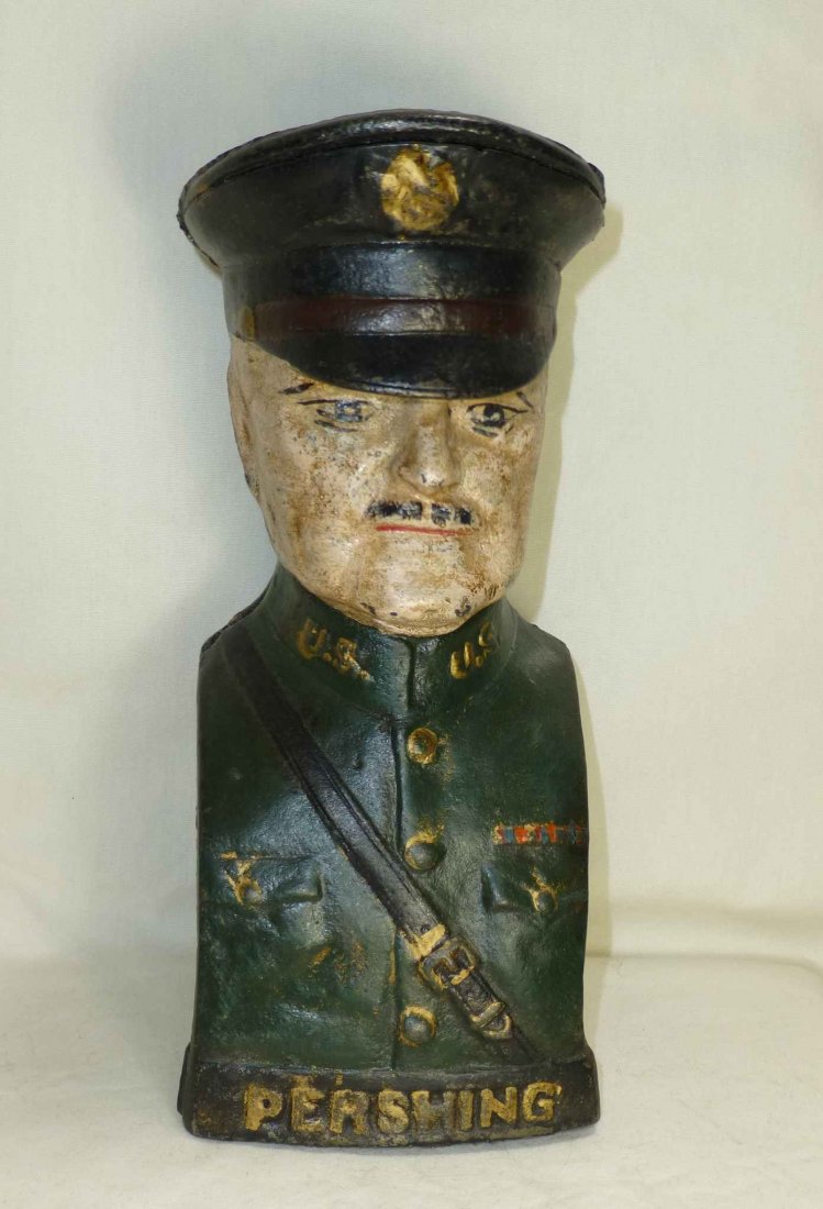 Pershing Cast Iron Bank (1 of 5)