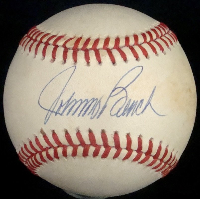 Johnny Bench Single Signed ONL Baseball (1 of 2)