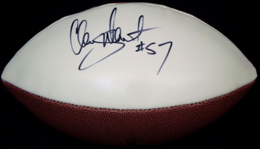Clay Matthews Jr. Autographed Cleveland Browns Logo (1 of 3)