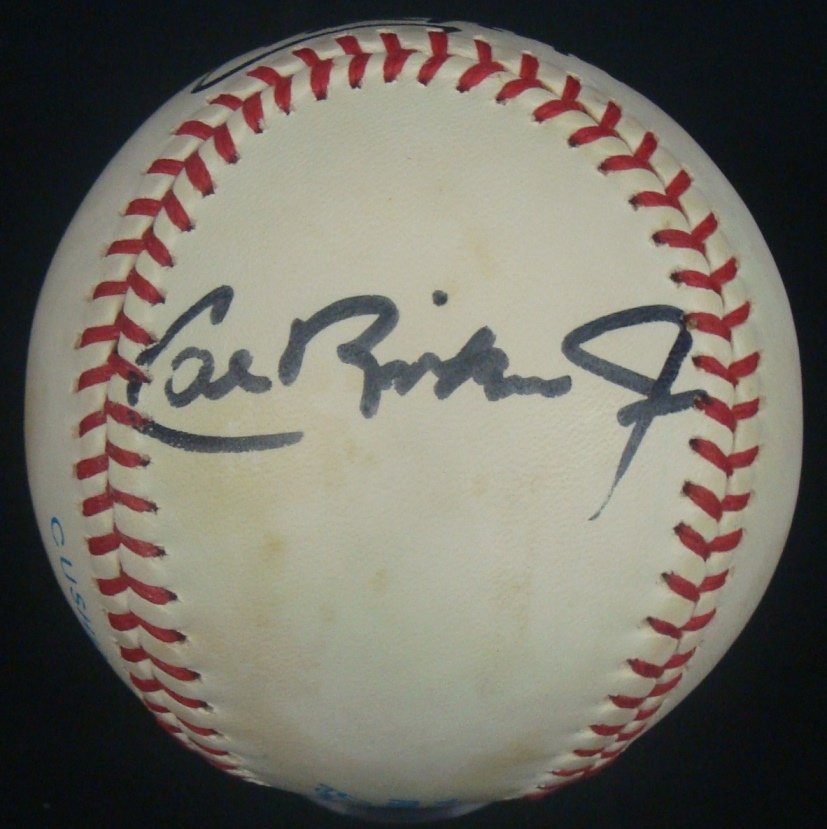 Ripken Family Triple Signed OAL Baseball (1 of 3)