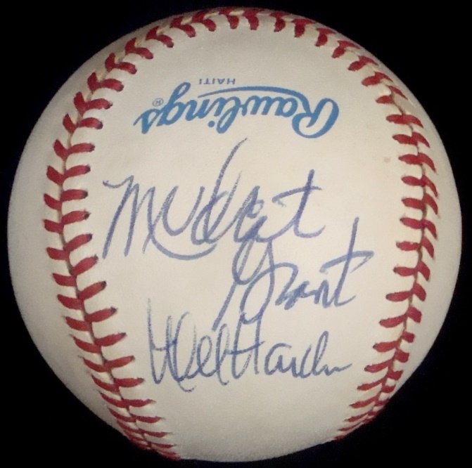 Cleveland Indians Jim "Mudcat' Grant Mel Harder Dual (1 of 2)