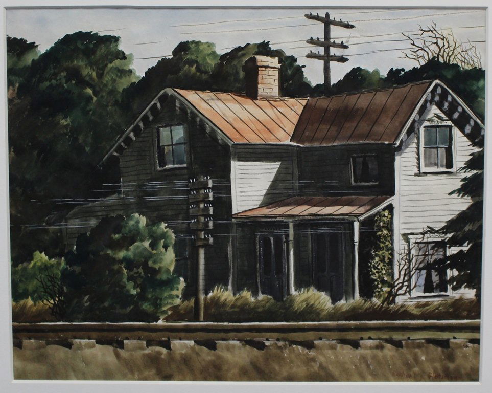 Raphael Gleitsmann Ohio 1910-1995 Watercolor & Gouache (1 of 3)