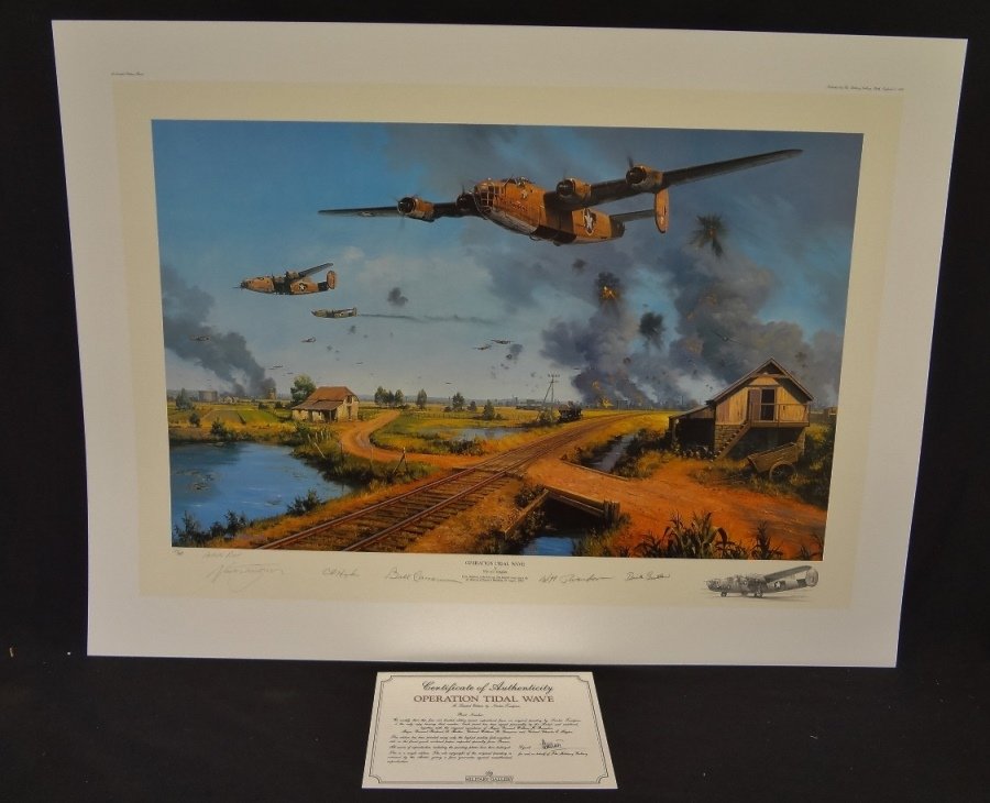 Nicolas Trudgian "Operation Tidal Wave" Artists Proof (1 of 8)