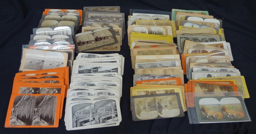Large Stereoscopic Card Lot: Keystone, Underwood, Sears (1 of 6)