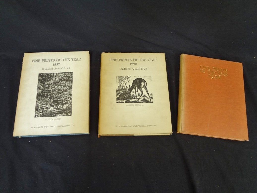 (3) Fine Prints of The Year Books 1936-1938 Campbell (1 of 4)