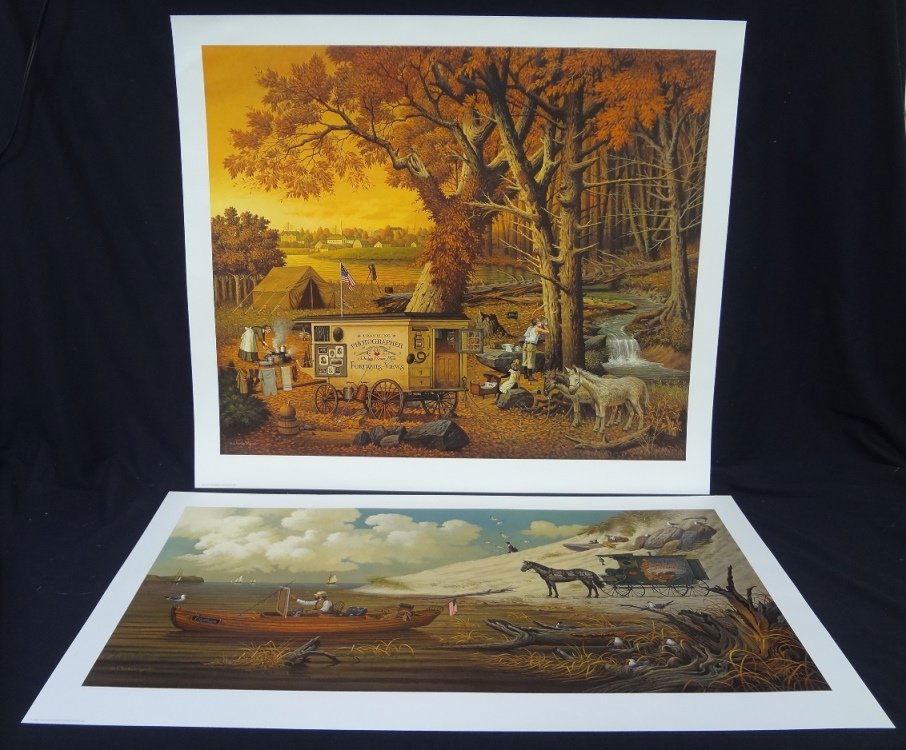 Charles Wysocki Signed and Numbered Lithographs (2): (1 of 7)