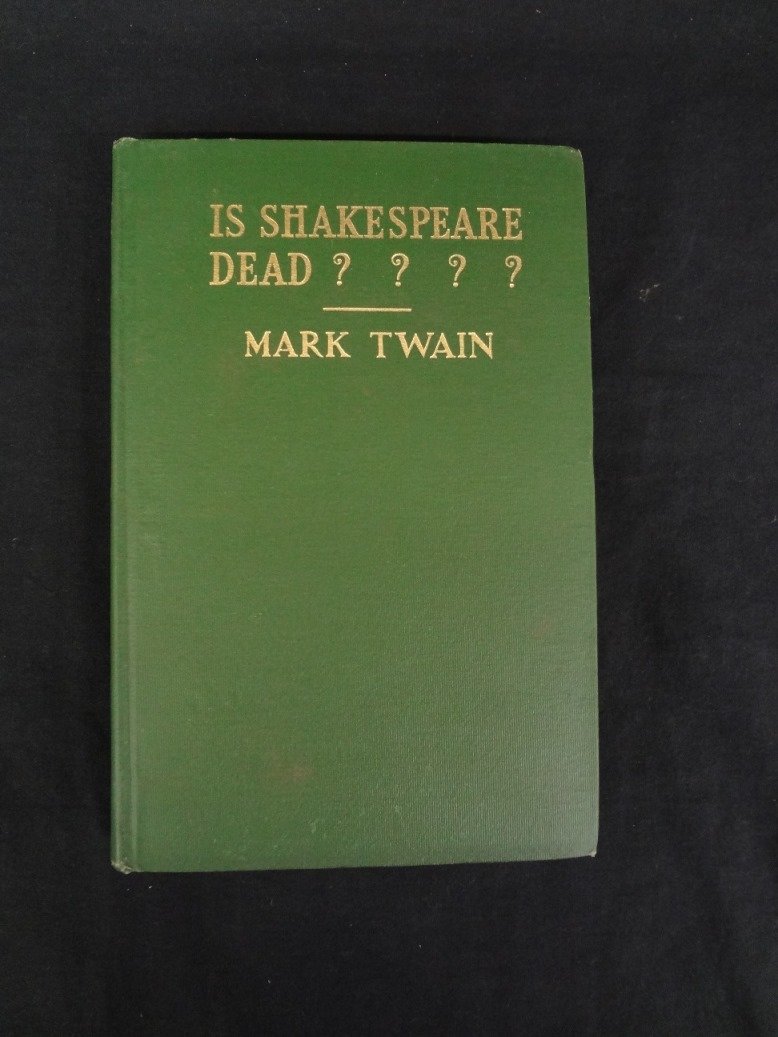 Is Shakespeare Dead Mark Twain, First Edition Harper (1 of 6)