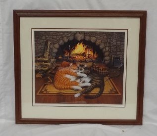 Charles Wysocki "All Burned Out" Signed and numbered (1 of 4)