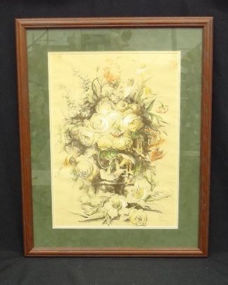 Henry Keller Graphite, Watercolor, and Gouashe (1 of 6)