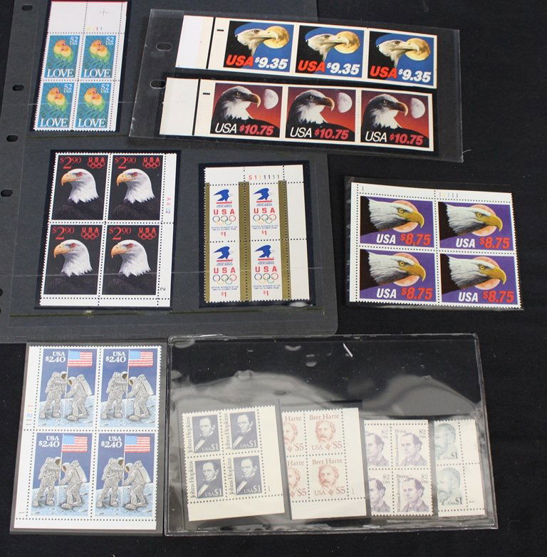 United States Face Value Lot with High Values Face $350 (1 of 1)