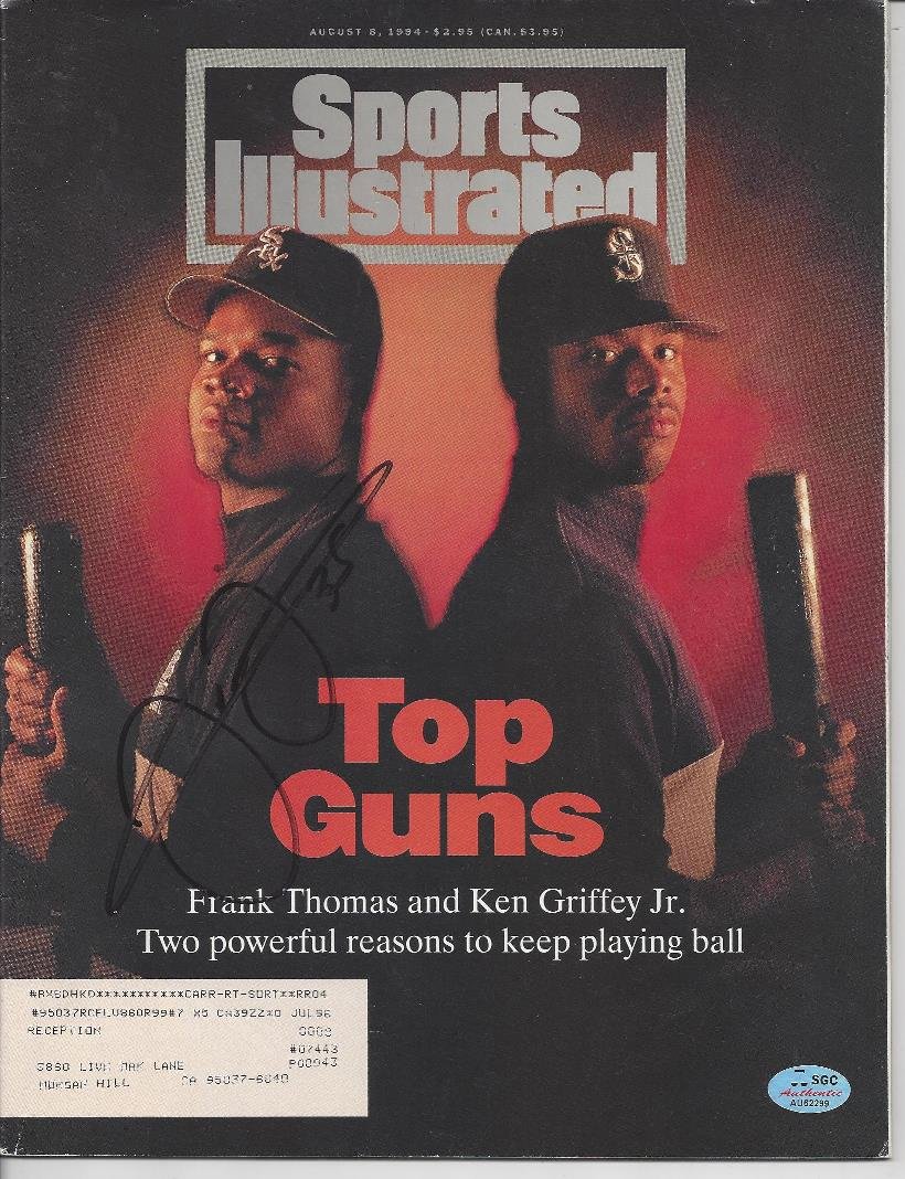 Frank Thomas Autographed 1994 Sports Illustrated (1 of 1)