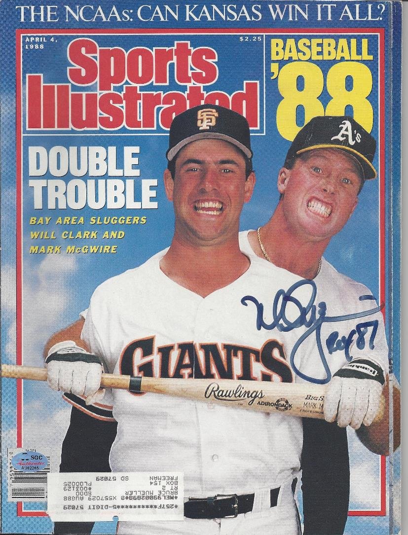 Mark McGwire Autographed 1988 Sports Illustrated (1 of 1)