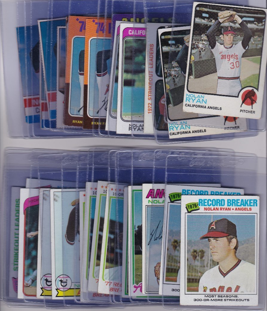 Generous Lot of Nolan Ryan Baseball Cards (29) High (1 of 4)