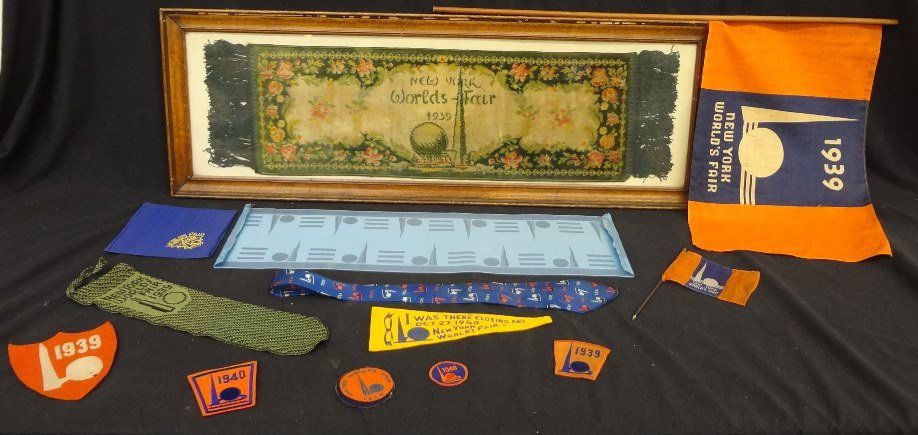 1939 New York World's Fair Original Material Lot (13) (1 of 10)