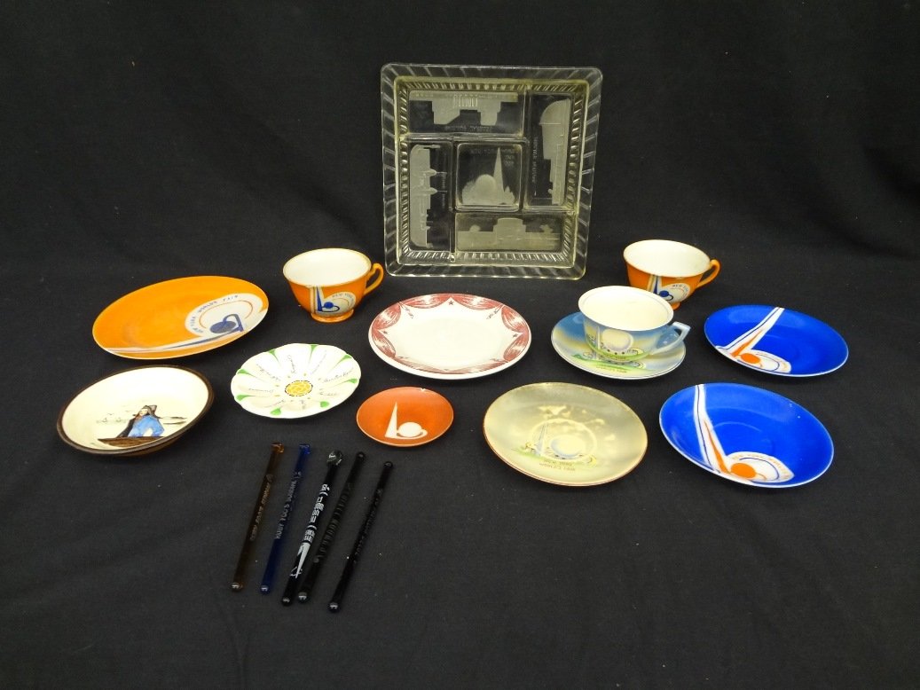 1939 New York World's Fair China and Glass Lot Tea (1 of 10)