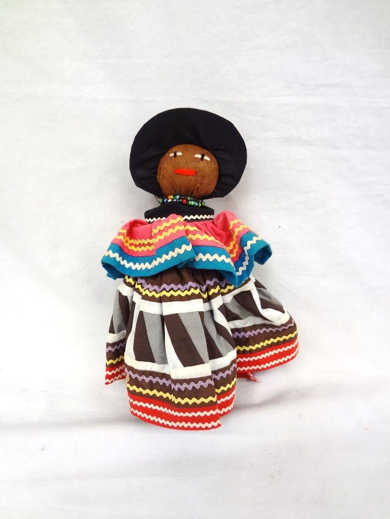 Large Seminole Indian Doll Circa 1970's (1 of 3)