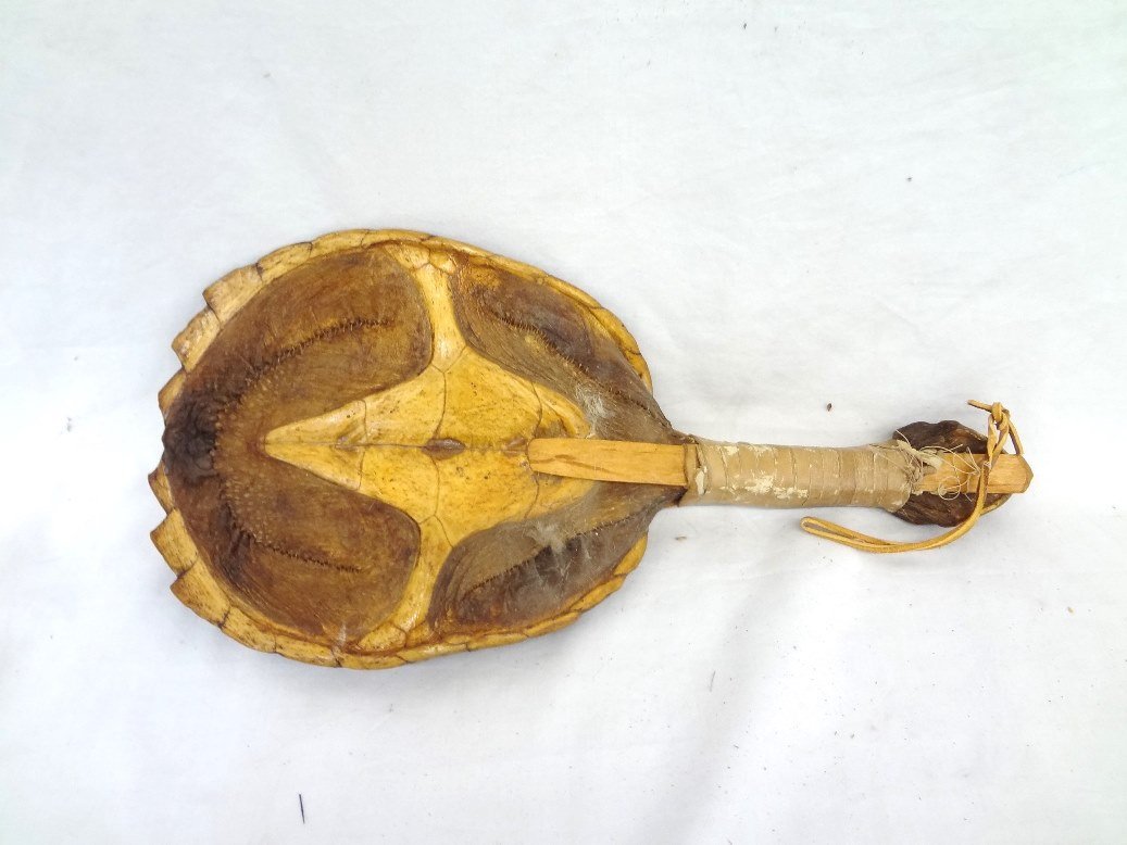 Iroquois Indian Snapping Turtle Rattle circa 1970 (1 of 5)