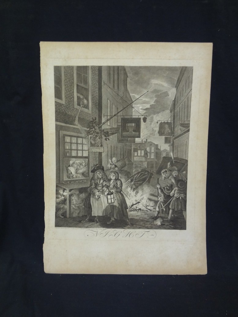 Original Engraving William Hogarth "Cries of London" (1 of 7)