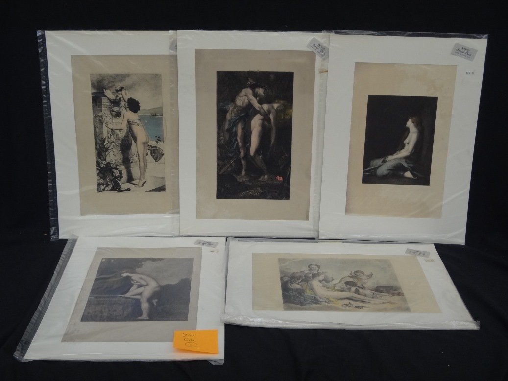 (5) L'Eau-Forte Etchings 1880 Published by George (1 of 6)