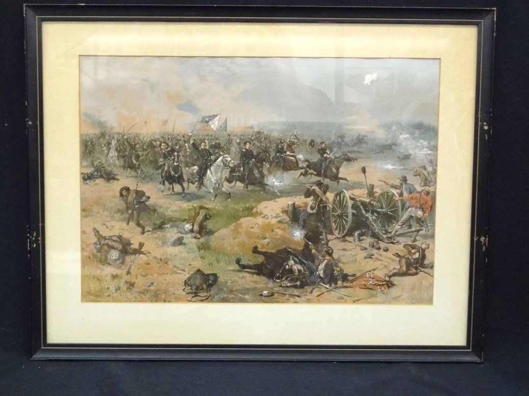 Thur Thulstrup "Sheridan's Final Charge at Winchester" (1 of 3)