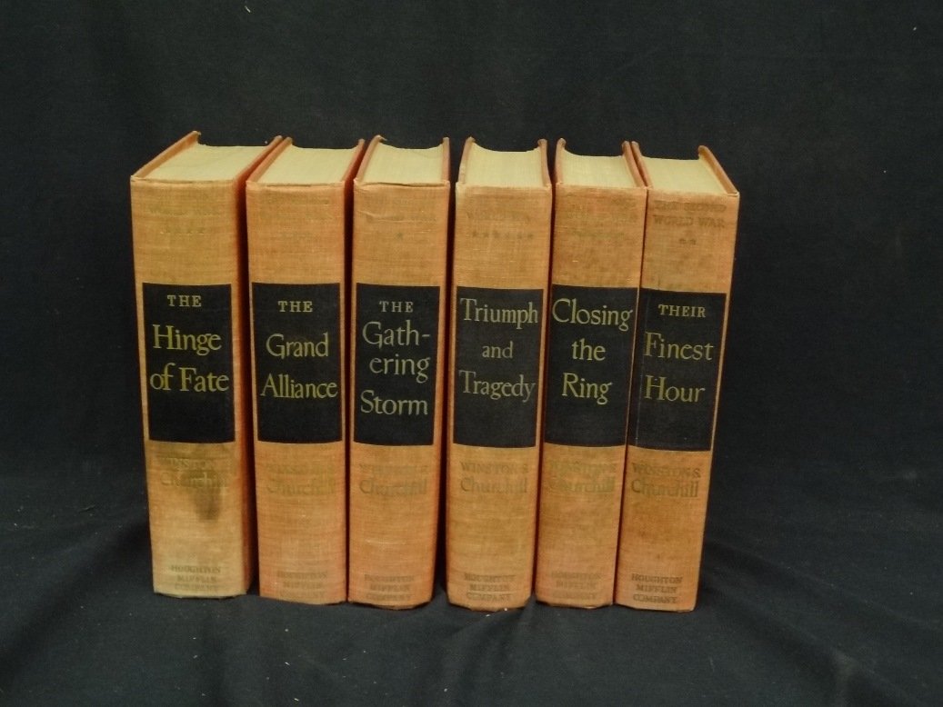 (6) Volume Set Winston Churchill "The Second World War" (1 of 5)