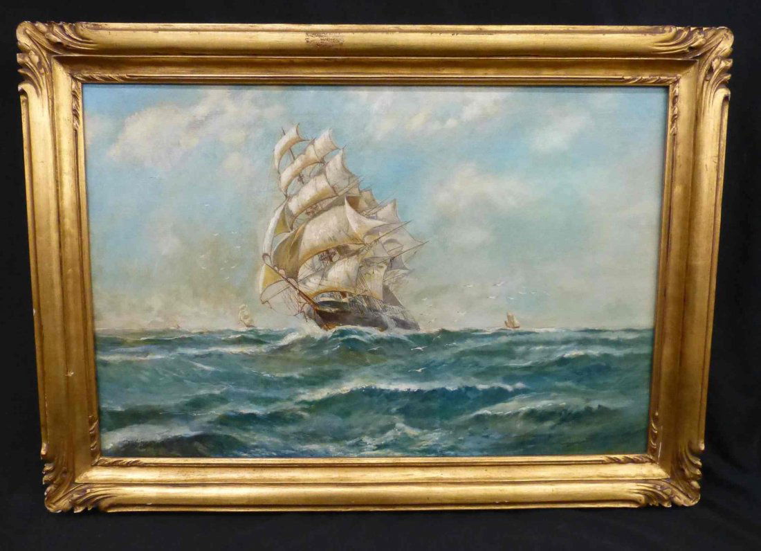 Daniel Sherrin (1868 - 1940) Clipper Surprise Oil (1 of 5)