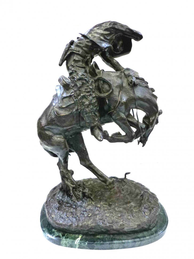 Rattlesnake 24" Bronze after Frederic Remington (1 of 4)