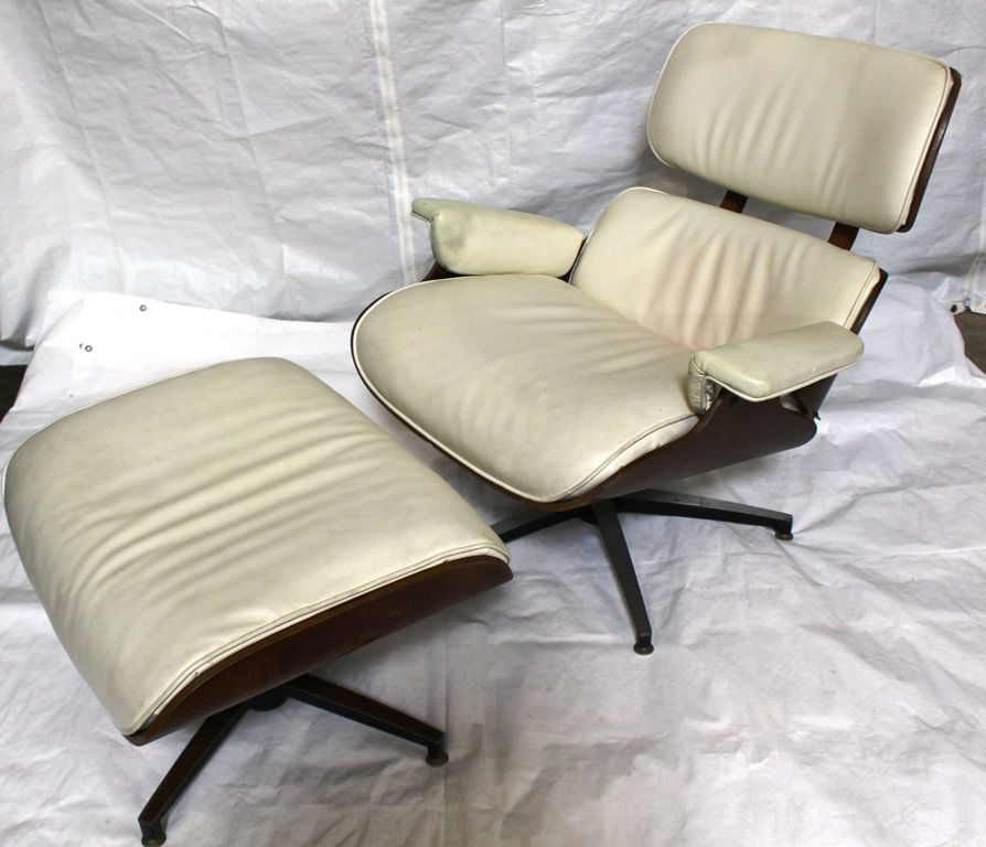 Ray & Charles Eames for Herman Miller Lounge Chair & (1 of 4)