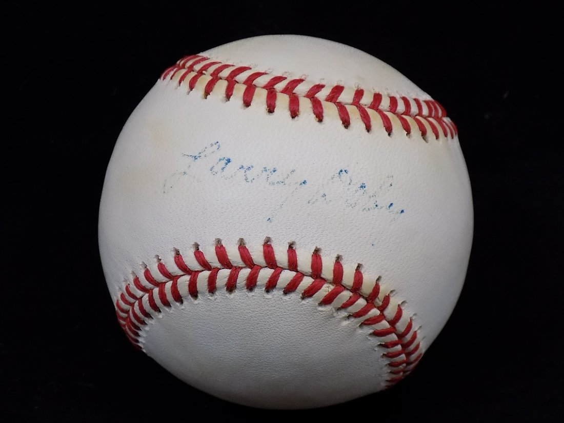 Larry Doby Autographed AL Brown Baseball SGC Cert (1 of 2)