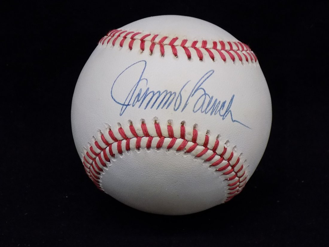 Johnny Bench Autographed NL White Baseball SGC Cert (1 of 2)