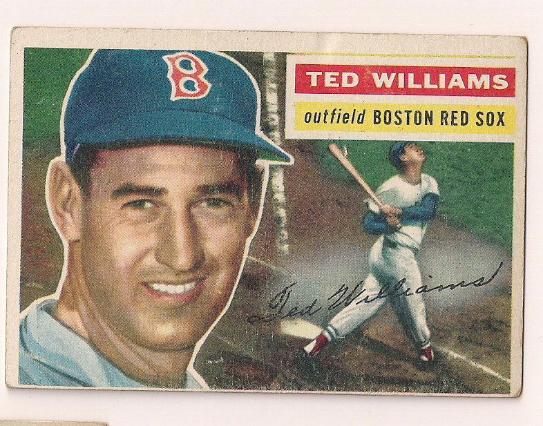 1956 Topps #5 Ted Williams Boston Red Sox (1 of 1)