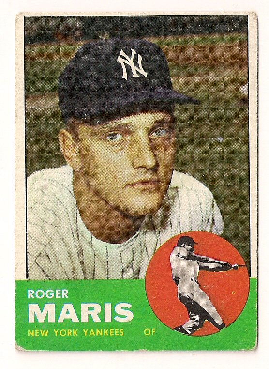 1963 Topps #120 Roger Maris New York Yankees (1 of 1)