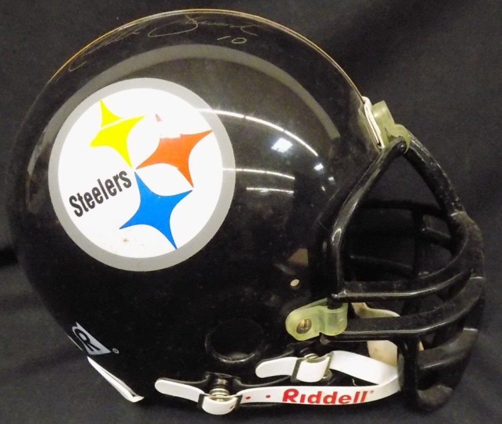 Pittsburgh Steelers Riddell VSR-4 Game Helmet (1 of 9)
