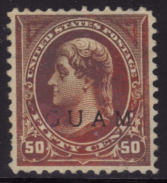Guam Scott 11 VF part OG H SCV.$350 (1 of 1)
