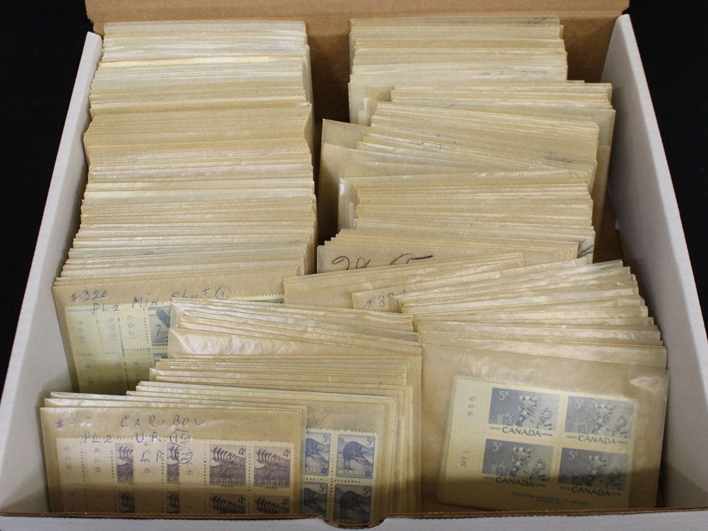 Canada Plate Blocks Collection Face $500+ (1 of 1)