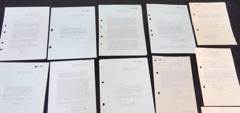 (10) Olivia DeHavilland Typed Letters Signed By the (1 of 5)