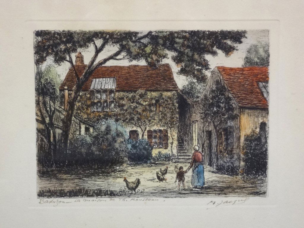 Maurice Jacques 19/20th century French Artist Titled,