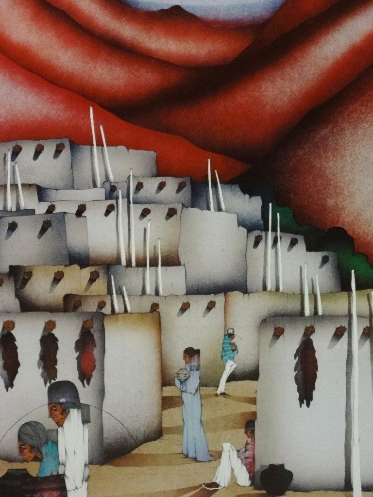 Amado Pena Pascua Yaqui Tribe AZ artist Signed (1 of 2)