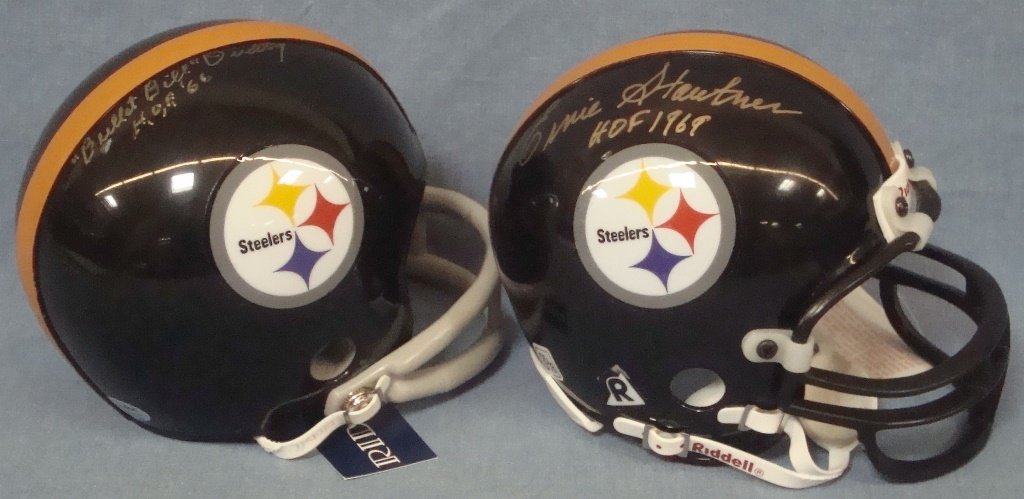 Bill Dudley Ernie Stautner "HOF" Signed & Inscribed (1 of 4)