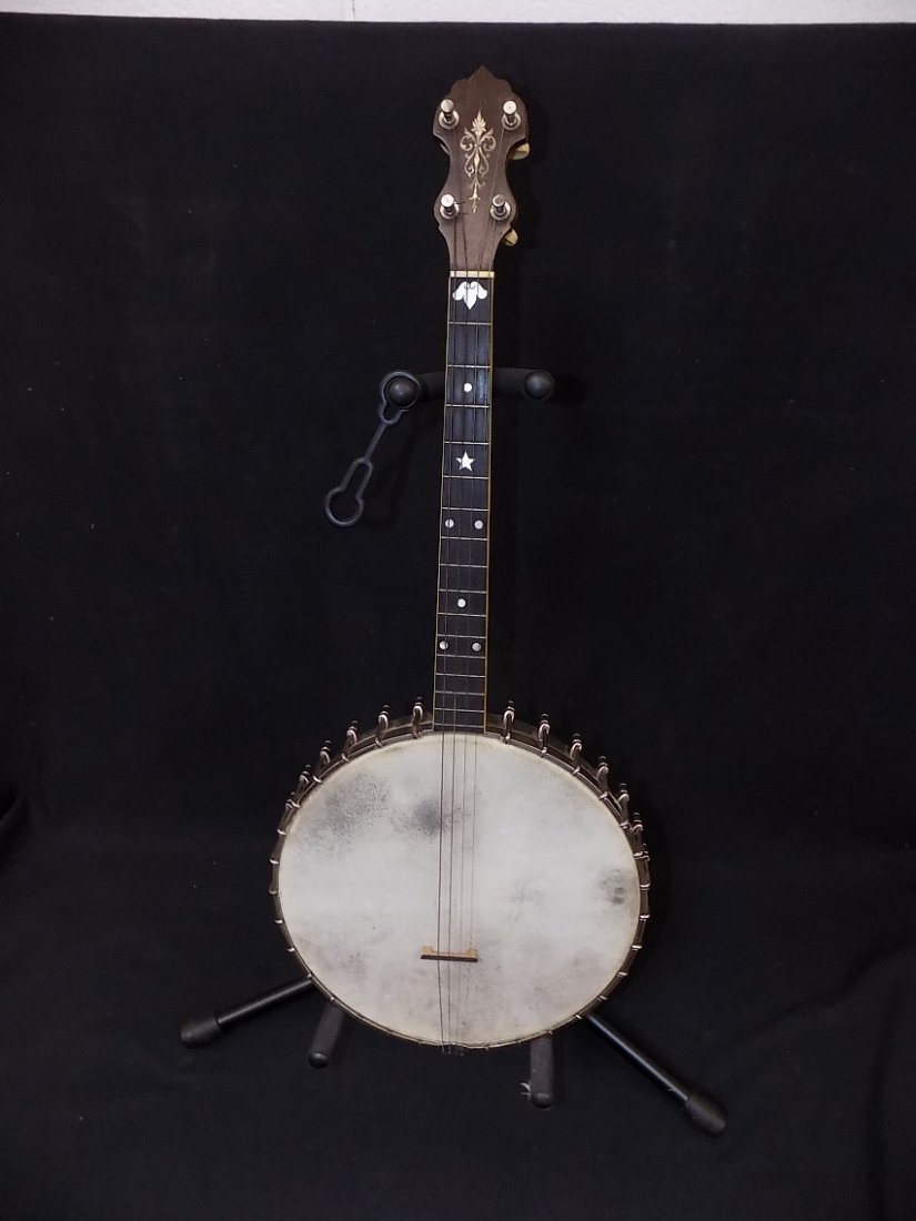 1922 Vega Tenor Banjo Fairbanks Style M 4 String: 1922 Vega Tenor Banjo Fairbanks Style M 4 String