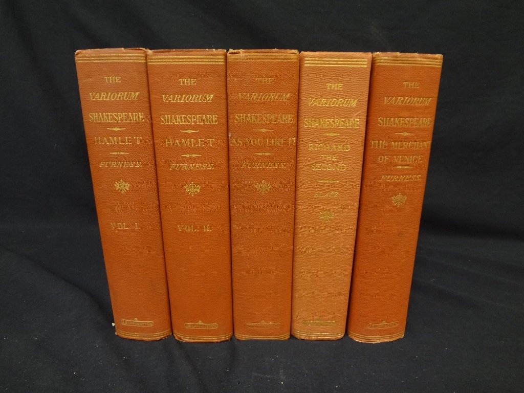 The Variorum Shakespeare Volumes I-V Hamlet  J.B. (1 of 5)