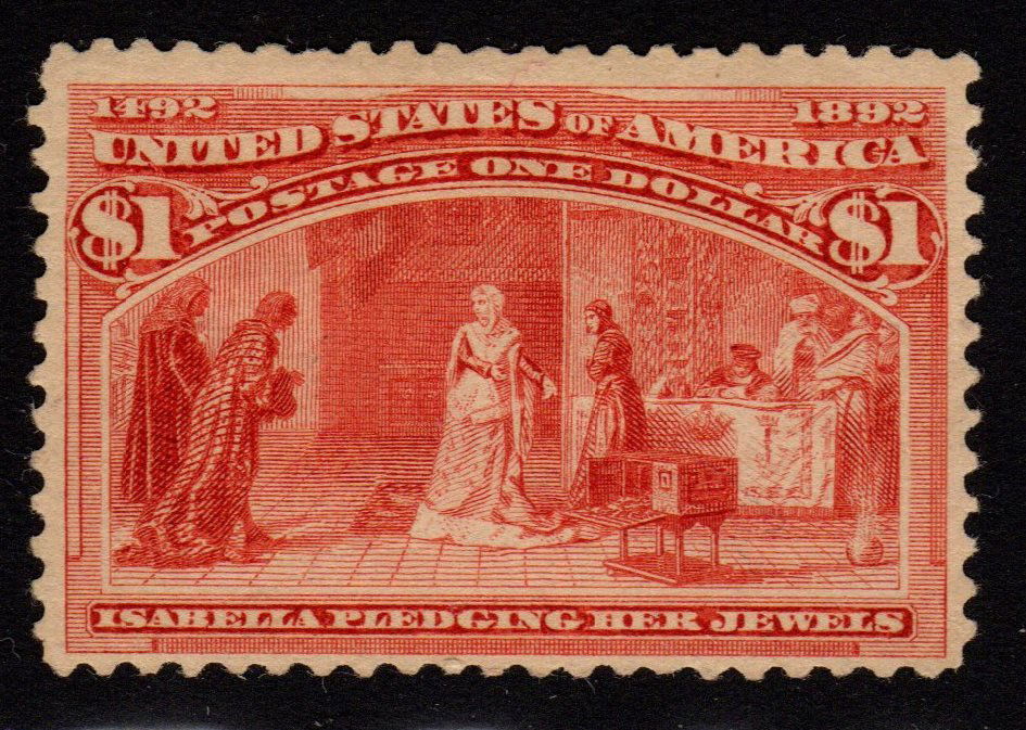 United States Scott 241 F-VF OG H SCV.$1100 (1 of 1)