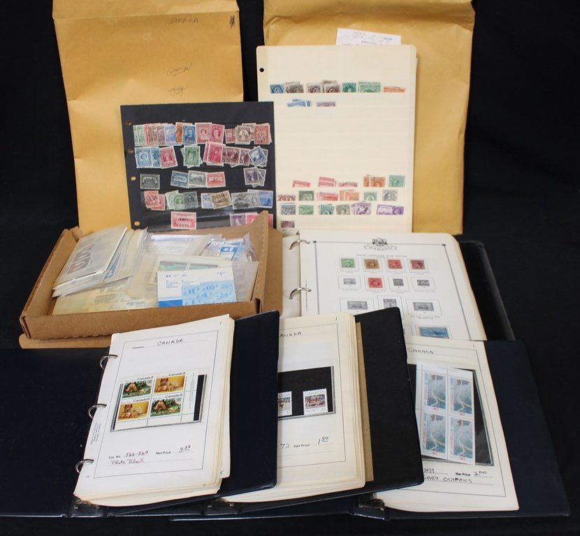 Canada & Provinces Unused Used Stamp Collection (1 of 1)