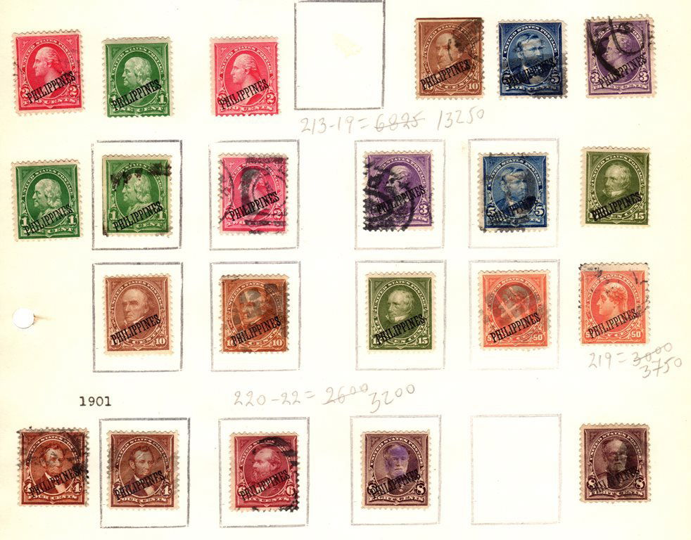 Philippines Unused Used Stamp Collection to 1940 (1 of 8)